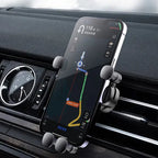 2025 New 360° Rotation Gravity Car Phone Holder Air Vent Clip Navigation Stand Telescopic Air Outlet Phone Support for 4.7-7Inch